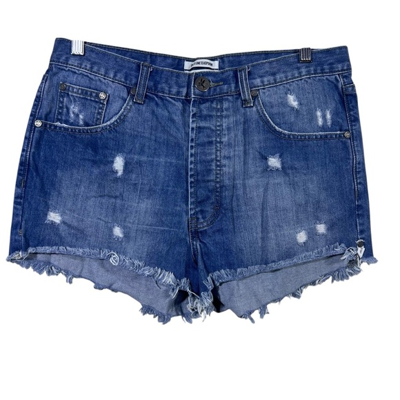 One X Oneteaspoon Pants - One X Oneteaspoon Cut Off Shorts Size 30